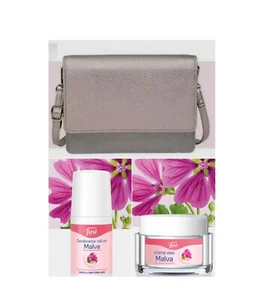 Set regalo borsetta CremaMalva Just deodorante Roll-on Malva couperose Idratante - Foto 1 di 7