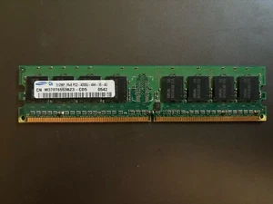 Samsung PC2-4200U 512MB DIMM 533 MHz DDR2 Memory (M378T6553BZ3-CD5) - Picture 1 of 1
