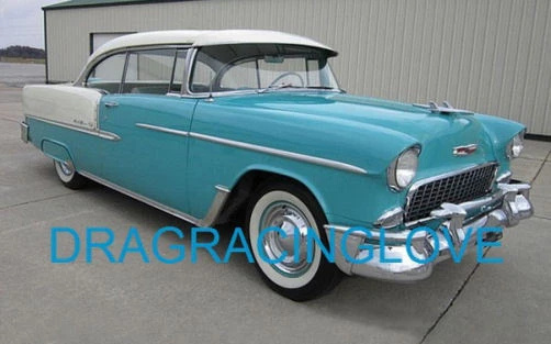 1955 Chevy BelAir Classic American Car 8x10 GLOSSY PHOTO! - Image 1 of 1