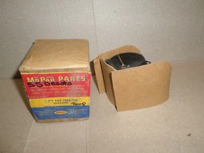 1955 Desoto fireflite firedome nos dash temperature gauge 1604739 - Image 1 of 4
