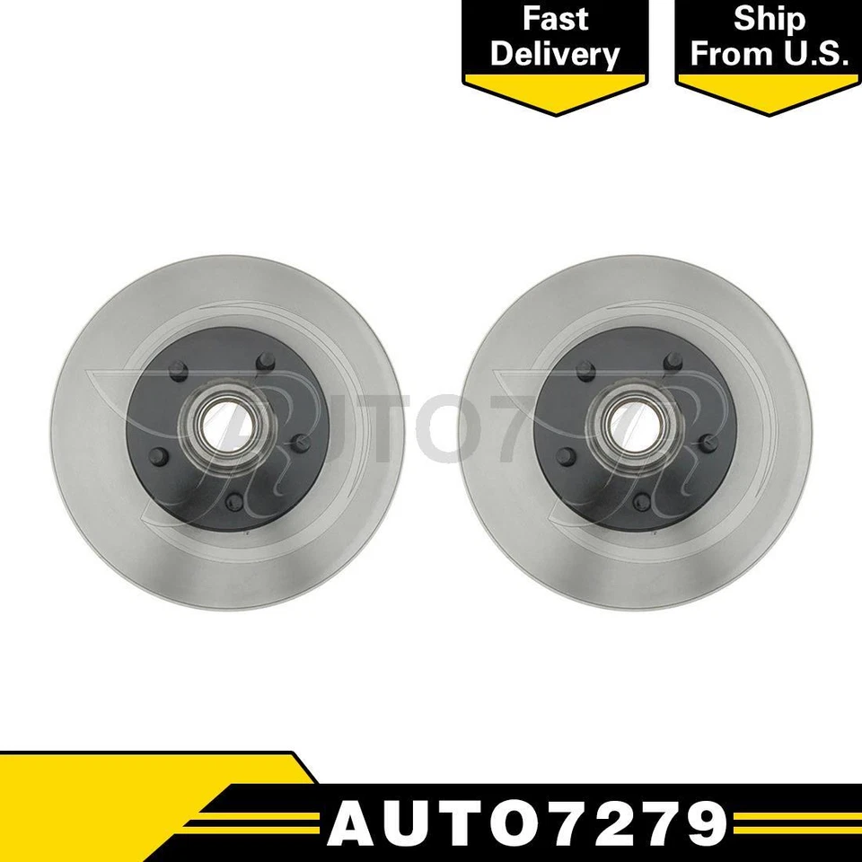 Conjunto de buje y rotor de freno de disco delantero Raybestos de 2 piezas para Mazda B3000 2003 2004 Foto 1 de 4