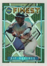 1995 Topps Finest Refractor #085 Bip Roberts San Diego Padres BV$5 #85
