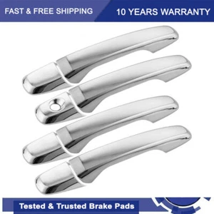 4Pcs Chrome Door Handle Covers Kit for 2011 -2016 Ford Explorer w/Left Key Hole - Picture 1 of 8