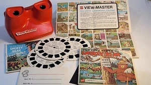 Complete View Master Set Smokey the Bear True Story Booklet Packet 405 Paper - Picture 1 of 18