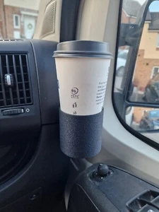 Peugeot Boxer Fiat Ducato Citroen Relay (2006-2023) Universal Drink Cup Holder. - Picture 1 of 8