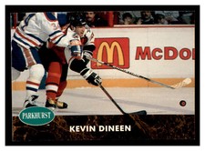 1991 Parkhurst #348 KEVIN DINEEN Philadelphia Flyers ~G1R