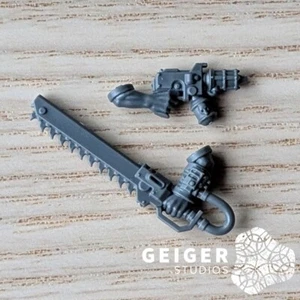 40K Agents of the Imperium | Sanctifier Kill Team | Hand Flamer Chainsword (C) - Picture 1 of 1