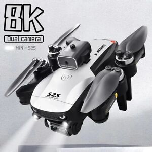 S2S Brushless Drone 4k Profesional 8K HD Dual Camera Obstacle Avoidance Aerial P