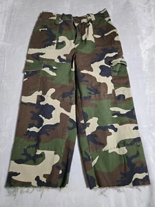 Almost Famous Kids Size Medium Camo Baggy Pants Camoflauge Design Cargo Pants - Picture 1 of 9
