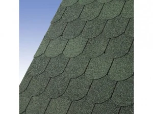 Karibu Dachschindeln Bitumen für 3qm Bieberschwanz dunkelgrün Schindeln - Bild 1 von 1