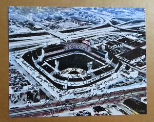 Detroit Tiger Stadium 8x10 Photo with 40 Signatures - Picture 1 of 4