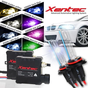 Xentec Xenon Light HID KIT 3K 3000K Golden Yellow H4 H7 H10 H11 H13 9006 880 D4S - Picture 1 of 14