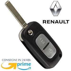 Guscio Chiave Cover Telecomando 2Tasti Scatto Auto PER Renault Clio Kangoo Modus - Bild 1 von 6