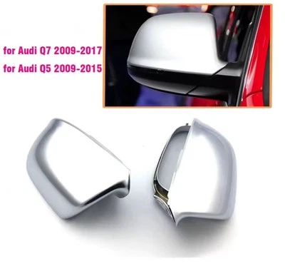 AUDI Q5 Q7 4L 2010-2015 COPERTURE SATINATE SPECCHI - CALOTTE SPECCHIETTI SLINE - Imagen 1 de 4