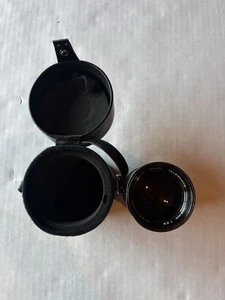 Vivitar Auto Telephoto 135mm 1:2.8 Slight Bend See Photos Includes Case - Picture 1 of 5