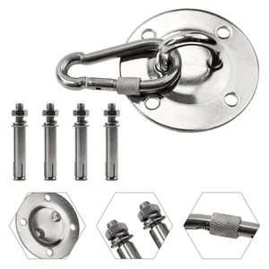Ceiling Hook Love Swing 9*9cm Ceiling Hook Ceiling Mount Stainless Steel - Picture 1 of 12