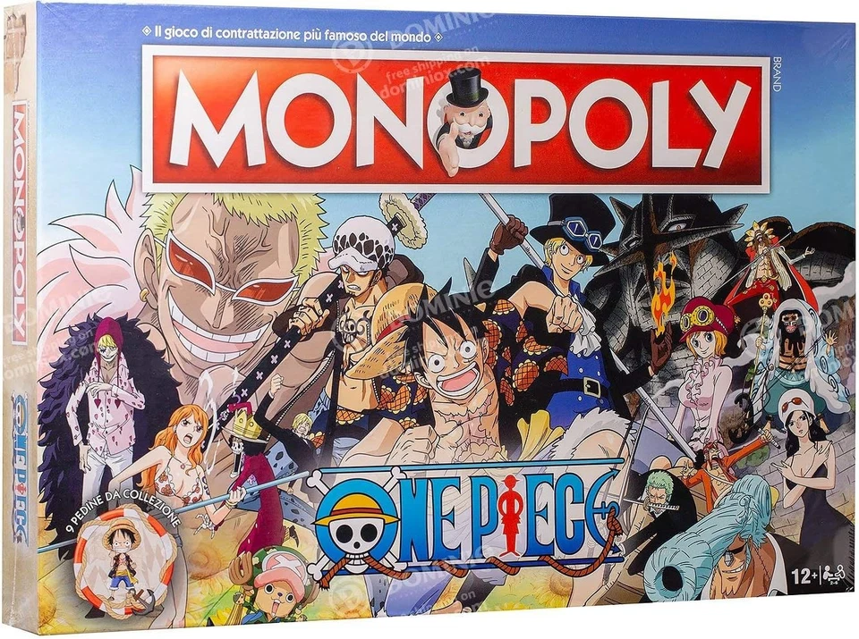 Winning Moves Monopoly - One Piece - Gioco in Scatola - Edizione italiana - Immagine 1 di 1