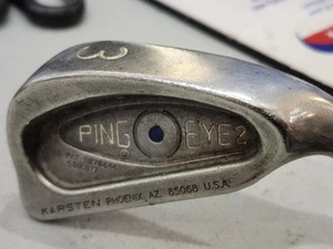 Ping Eye 2 Blue Dot 3 Eisen RH 39,5" lang steifer Stahlschaft Golf Pride Griff gut - Bild 1 von 4