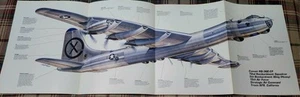 Póster fotográfico grande de aviación agotado arte de pared RB-36 RB36 RB 36 Convair - Imagen 1 de 1