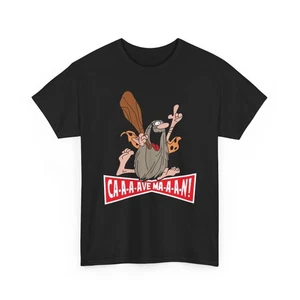 Captain Caveman T-Shirt, Retro Cartoon Tee, Funny 70s Character Shirt - Picture 1 of 5