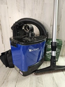 Numatic RSV 130-1 Nacecare Rucksack Staubsauger blau funktionstüchtig - Bild 1 von 12