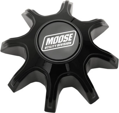 Moose Black Center Cap for 112X Wheel C112GB-MO 0223-0169 - Image 1 of 3