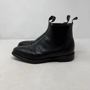 Botas Cheslea RM Williams Comfort Craftsman Talla 10 EE. UU. Negras 9 AU Cuero - Imagen 1 de 16