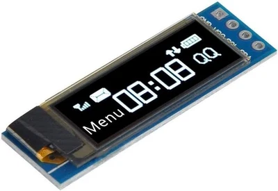 Pantalla display oled 0.91 pulgadas azul 128X32 OLED LCD LED modulo arduino  - Imagen 1 de 4