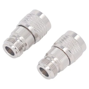 2 Pcs RF N Female to N Male Connector Adapter Wide Band Antenna Extension Cable - Imagen 1 de 17