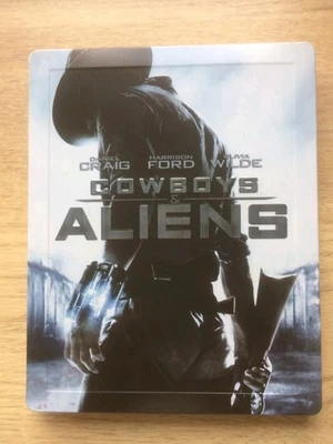 Cowboys And Aliens, 2 Disc Ltd Col. Ed Steelbook Blu-Ray and DVD - Image 1 of 4