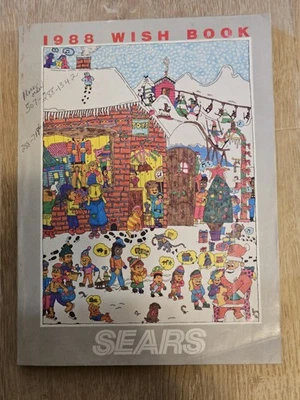 1988 SEARS WISH BOOK GI JOE NINTENDO BARBIE MIRCO MACHINES LEGO- NES MARIO ZELDA - Image 1 of 4