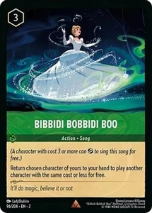 x1 Bibbidi Bobbidi Boo - 96/204 - Rare - Cold Foil Lorcana DLC02 Rise of the Flo - Picture 1 of 1