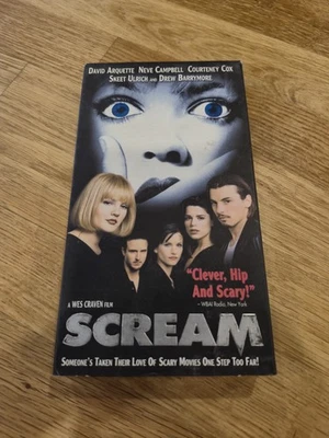 Scream VHS Tape (1997) - Wes Craven Horror Classic, Neve Campbell for collectors - Image 1 of 4
