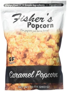 Fisher's Popcorn Caramel Bag, 10 oz. - Picture 1 of 1