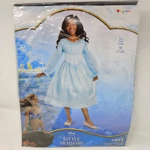 Vestido La Sirenita Ariel Disfraz Disney, Niño Talla Mediana (7-8) para Niña - Imagen 1 de 3