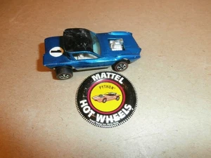 Vintage 1967 Hot Wheels Red Line Auto mit Abzeichen PYTHON - Bild 1 von 10