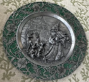MICHAEL RICKER MAGO CON ANIMALES PELTRE 3D 1987 PLACA MITOLOGÍA 446/3000 - Imagen 1 de 9