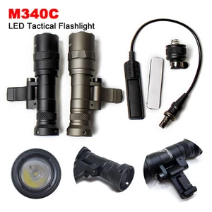 Tactical Mini M340C Light White LED 500 Lumen Hunting Weaponlight Picatinny Rail - Picture 1 of 17