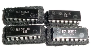 4 pcs. New / NOS RCA SK3170 IC REPL NTE731, ECG731 TV Chroma Signal Processor - Picture 1 of 1