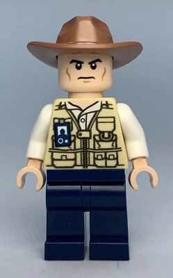 Lego jw009 VET - FEDORA Jurassic World Minifigura ¡ENVÍO RÁPIDO! Foto 1 de 4