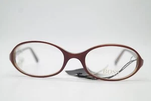 Vintage Brille HUGO BOSS HB11525 Rotbraun Oval Brillengestell eyeglasses - Bild 1 von 6