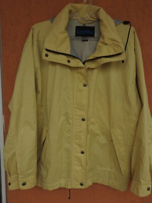 Schoffel Venturi Kirbey Womens Jacket Large Hooded Yellow Outdoor Mountain Sz 10 - Image 1 of 4