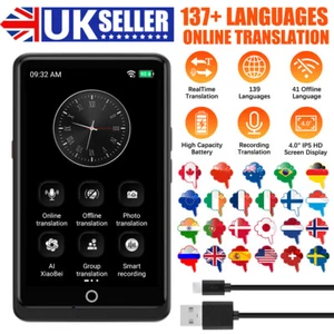 Portable Wifi Smart Real Time Translator 139+ Languages AI Voice Translate Tool - Picture 1 of 14