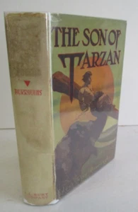 Edgar Rice Burroughs THE SON OF TARZAN, 1st A L BURT Ed. 1918, in DJ - Foto 1 di 6