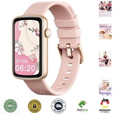 Benutzerfreundliche Damen Smartwatch mit DIY-Zifferblatt & Gesundheitsmonitor - Bild 1 von 4