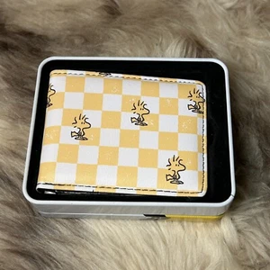 NIB Buckle-Down Men's Bi-fold Wallet - Peanuts - Woodstock - Picture 1 of 4