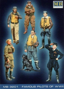 Famous Pilots of World War II Kit #1 1/32 MasterBox 3201 - Picture 1 of 3