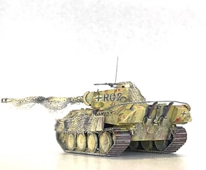 Trident Minitank Artitec 1:87 Panther 7,5 PAK militare Wehrmacht seconda guerra mondiale epoca II - Foto 1 di 9
