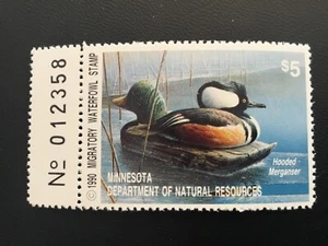 ICOLLECTZONE  US Minnesota MN14 1990 Duck Stamp VF NH - Picture 1 of 1