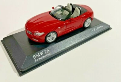 New Old Stock 2008 BMW Z4 E89 Red,1:43 Scale Diecast Model  431028131 Minichamps - Image 1 of 4